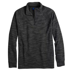 NWOT Men's Apt. 9® Ottoman Quarter-Zip 1/4 Zip Top Black Large